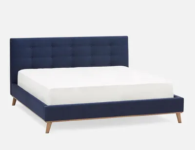 CARME tufted upholstered king bed