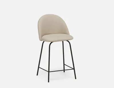 LAVAL counter stool with backrest 61 cm
