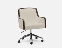 AUSTIN curved wood office chair