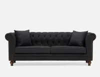 ARIELLE tufted 3-seater sofa