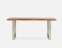 RUSSELL solid acacia dining table 177 cm