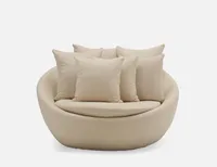 COZY round-shaped loveseat