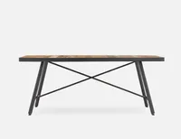 MOLTENO recycled fir wood dining table 190 cm