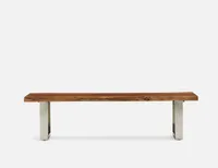 RUSSELL solid acacia bench