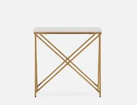 ETTA marble end table 57 cm