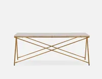 ETTA marble coffee table 120 cm