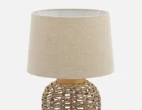 RODNEY hand-made rope table lamp 58 cm height