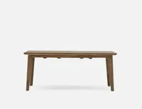 DINA extendable acacia wood dining table 180 cm to 260 cm