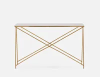 ETTA marble console table 120 cm