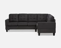 BIANCA tufted sectional sofa