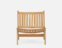 LEANA teak wood accent chair