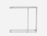 LEONARDO marble end table 70 cm