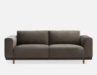 BOWEN velvet 3-seater sofa