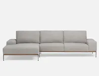 PRESTON left-facing sectional sofa