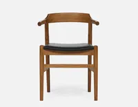 VARDE elm wood dining armchair