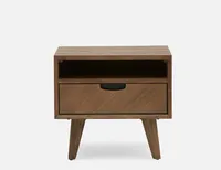 DINA acacia wood nightstand