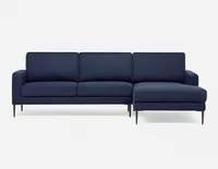 TERESA right-facing sectional sofa