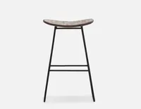 AVIVA recycled teak wood counter stool 60 cm