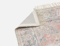 AKSU handwoven polyester and viscose rug  6'x9'