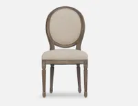 LOUIS oak wood dining chair