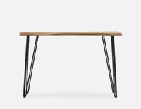 RENO solid acacia wood console table 120 cm