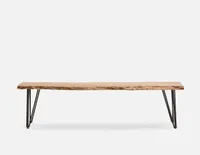 RENO solid acacia wood bench