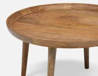 SAMARA 100 % mango wood coffee table 80 cm