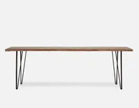 RENO solid acacia wood dining table 240 cm