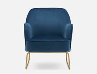 DARAH velvet armchair