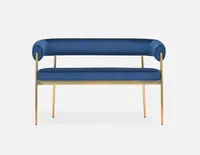 TAURO velvet bench