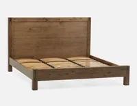 HAMBURG acacia wood king bed