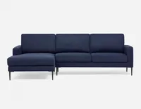 TERESA left-facing sectional sofa