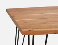 RENO solid acacia wood bar table 160cm