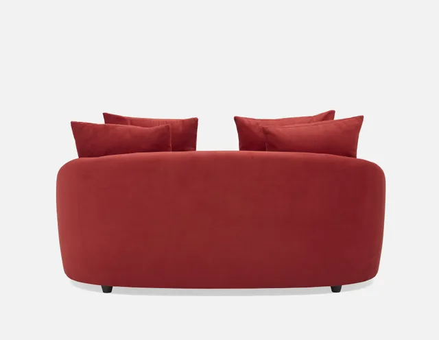 Structube BAGDA tufted velvet loveseat