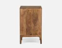 CARMELO mango wood nightstand