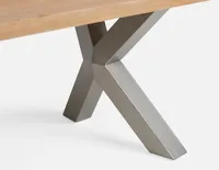SHIZEN acacia wood dining table 190 cm