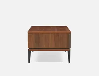 PENDA walnut veneer coffee table 120 cm