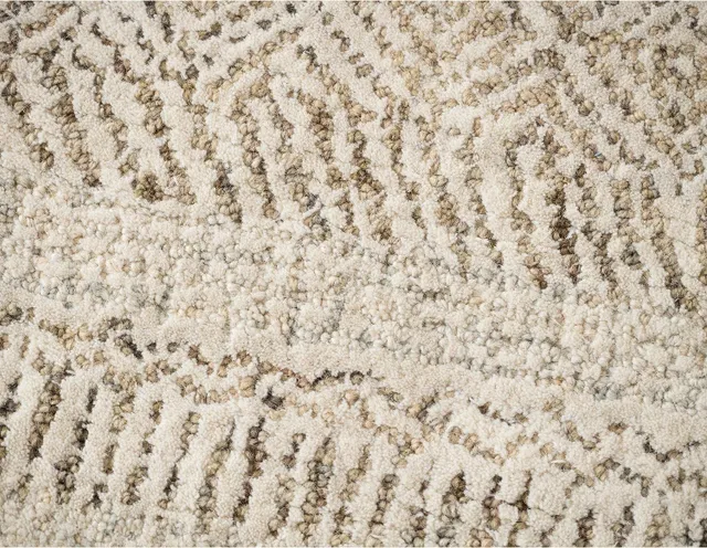 ELI handmade wool rug 6'x9
