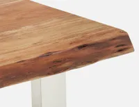 RUSSELL solid acacia bench