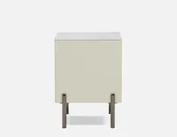 VINCE nightstand with ceramic top