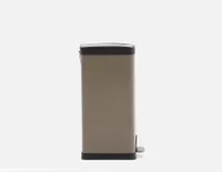 ALTO stainless steel pedal waste bin 30 l