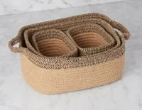 LAGER set of 4 baskets