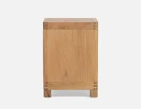 ANGERS acacia bedside table