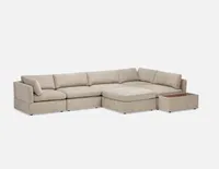 MALIYAH modular sectional sofa with storage