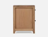 BAIYO acacia wood bedside table