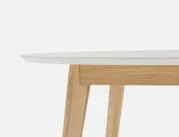 ARLY dining table with ash wood legs 120cm