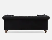 ARIELLE velvet 3-seater sofa