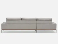 PRESTON left-facing sectional sofa