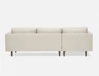 KINSEY left-facing sectional sofa