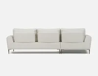 VICTOR left-facing sectional sofa